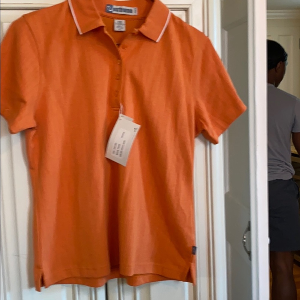 NWT Hibiscus Women’s Golf Shirt. Sz M